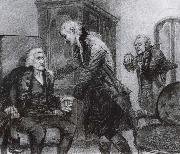 Mozart and Salieri Listening to a Blind Violinist